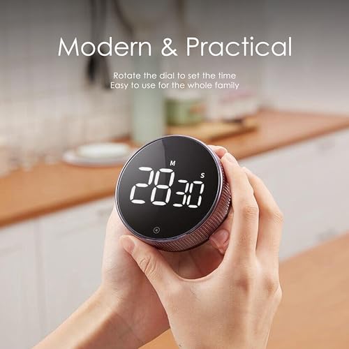 Prestige LED Display Visual Timers Magnetic Countdown and Countup Timer Ideal for Classroom Cooking, Fitness, Baking - Image 2