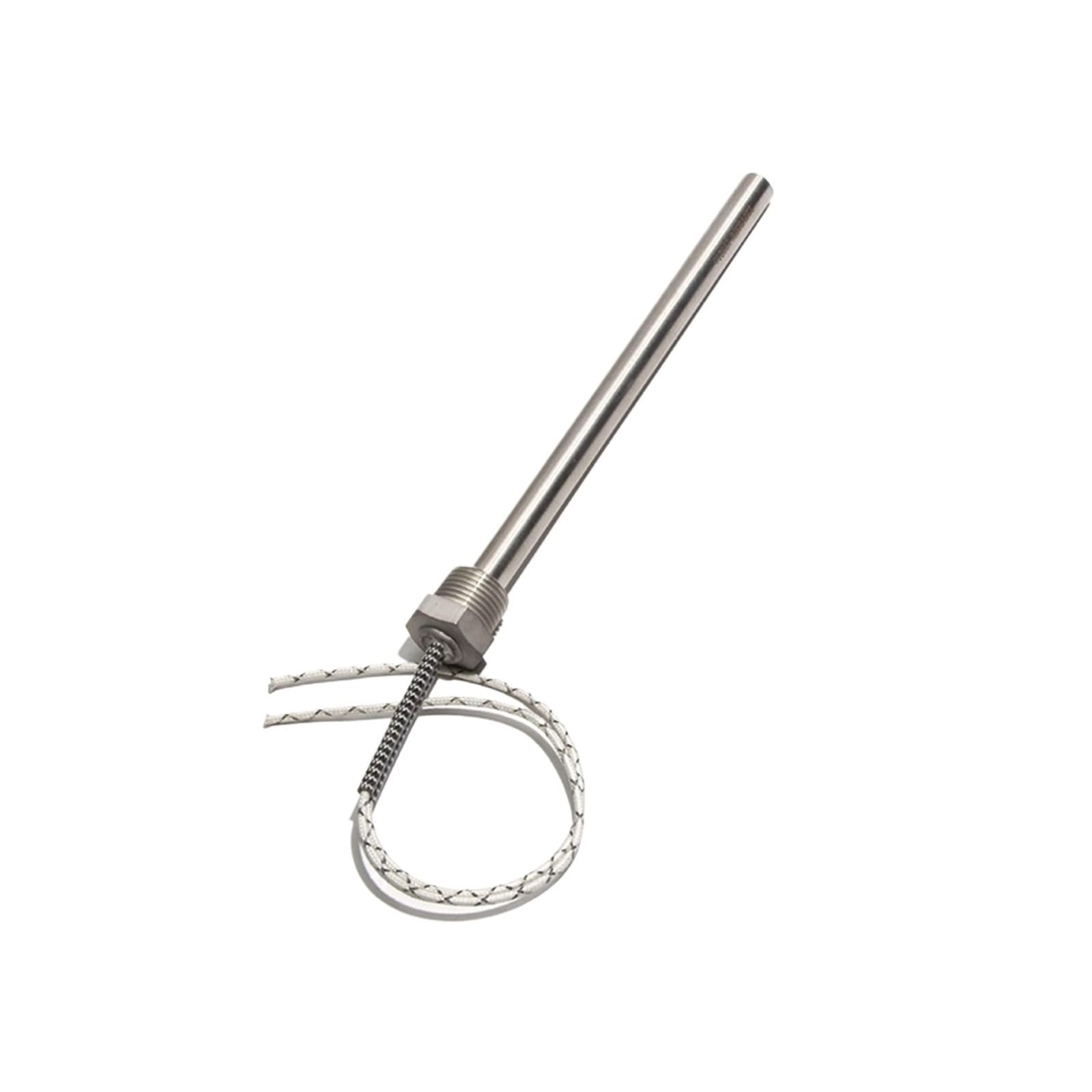 Grzałka zanurzeniowa 1/2" Gwint Cylindryczna Hot Rod 220V 300W 500W 1/1.5/2KW Elektryczna rura grzewcza Lucky(1000W 15.8x200mm)