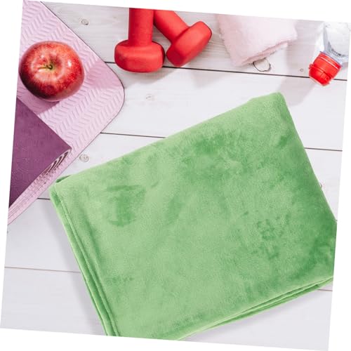 Manta polar verde ULTECHNOVO cálida para sofá y camping con tejido ultrasuave 5