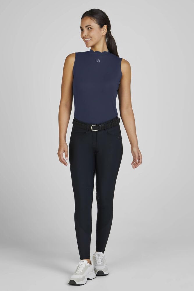 Pikeur Damen Top Seamless Turniershirt Graphite Blue Athleisure FS25