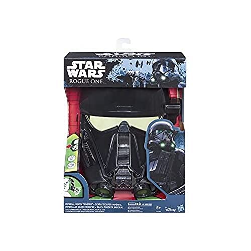 Star Wars Rogue One Star Wars máscara eletrónica Death Trooper, multicolorida, única (Hasbro C0364EU4)