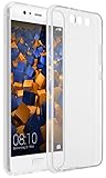 Huawei P10 Handy Hülle - Alle Tasten, Anschlüsse und die Kamera sind am transparenten Case perfekt ausgespart und können trotz Handyschale benutzt werden.