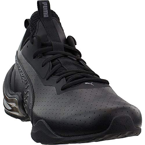 PUMA Puma Men's LQDCELL Challenge Perf Sneaker, Black-Castlerock, 9.5 M US