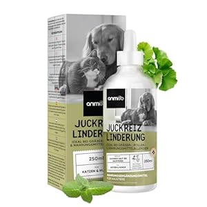 animigo Juckreizlinderung Tropfen für Hunde & Katzen 250ml
