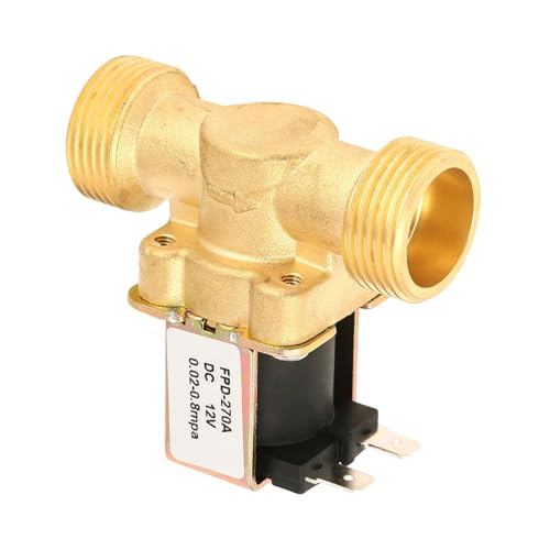 Électrovanne en laiton G3/4 DC12V de haute précision solide