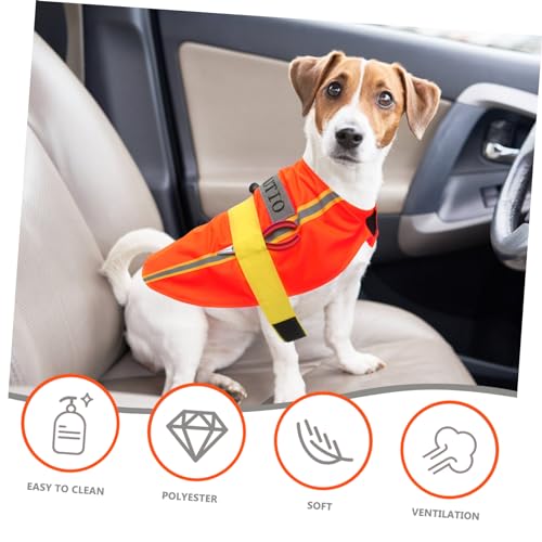 Disfraz para perro tamaño L color naranja miniatura 5