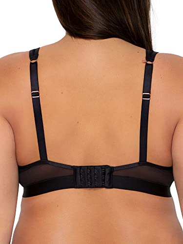 Smart & Sexy SA1422 Womens Sheer Mesh Plunge Bralette Bra thumb #7