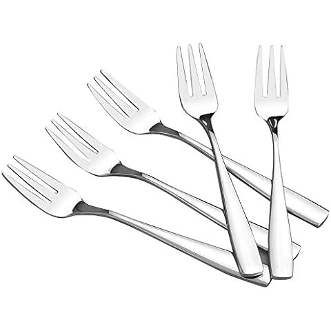 HOMMP 16-Piece Stainless Steel Dessert Fork Set Cover