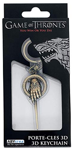 Llavero 3D Mano del Rey Game of Thrones ABYstyle para organizar llaves de casa 3