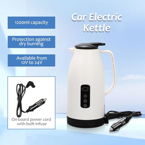 Hervidor eléctrico portátil para auto 12V/24V miniatura 5