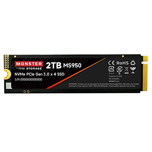 Amazon.co.jp: MonsterStorage: M.2 Gen3 SSD