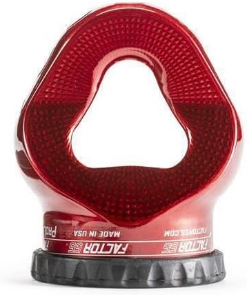 Factor 55 Prolink E Titanium Double Shear Pin, Designed for Steel Cables and Synthetic Winch Ropes up to 3/8" Diameter - Red