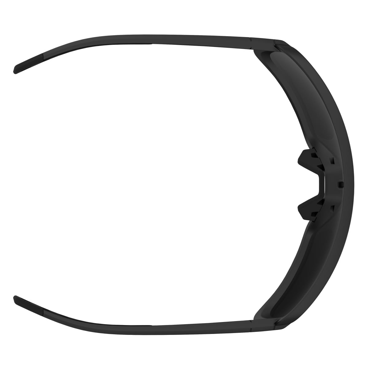 Scott Torica AMP - Occhiali da bicicletta, colore: Nero/Nero Cromato