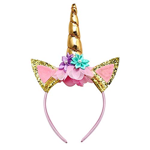 Vestido tutú de unicornio para niñas con diadema miniatura 6