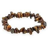 tigerauge stein 📏 FLEXIBLES DESIGN – DEHNBAR UND PASSGENAU Mit einem Umfang von ca. 18–19 cm ist das Armband flexibel dehnbar und passt sich verschiedenen Handgelenkgrößen optimal an. Zudem sorgt das elastische Band für einfaches An- und Ausziehen.