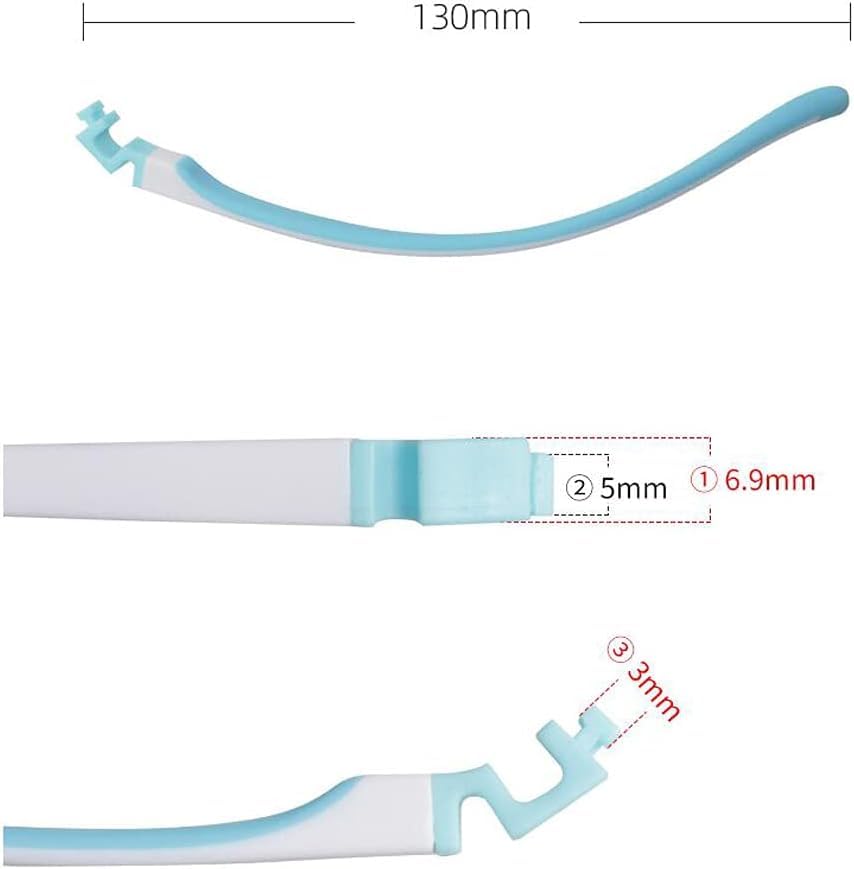Beine Brille, Ersetzen Sie den Brillenarm, Rahmenbügel, 1 Paar Silikon-Brillen-Ersatzbrillen-Ersatzbügel, Brillenrahmen, Bügel-Brillenarme -H05