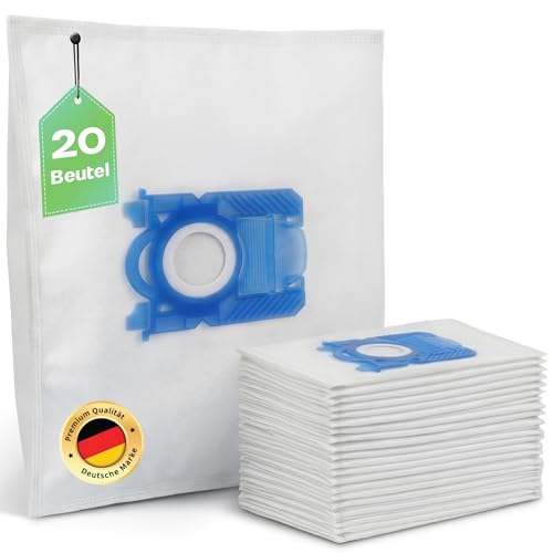 Sacs aspirateur Electrolux E201SM S-Bag et Swirl PH86 PH99 avec micro-filtres | Lot de 20
