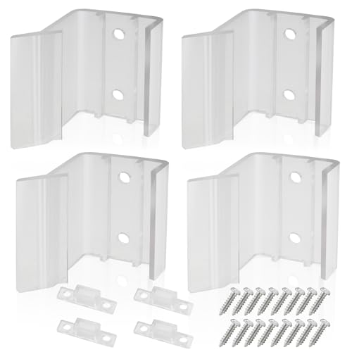 Loquet universel pour miroir de placard et porte coulissante de voyage LhyBtm