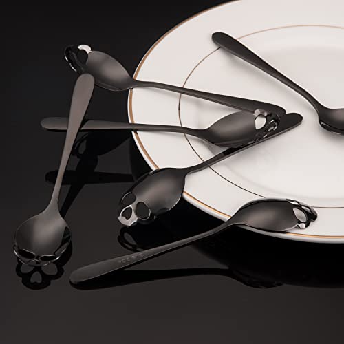 FOXAS 6 Cucchiai di Teschio Nero, Cucchiaio da