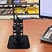BaotyJie Credit Card Terminal Stand Credit Card Machine Stand, Swivel Tilt POS Machine Payment Terminal Stand Fully Wrap Metal Frame, Square Base