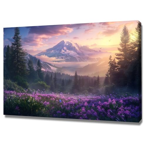 Tableau decoration murale paysage impression sur toile modern