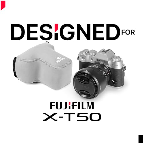 Funda neopreno para cámara Fujifilm X-T50 MegaGear miniatura 3