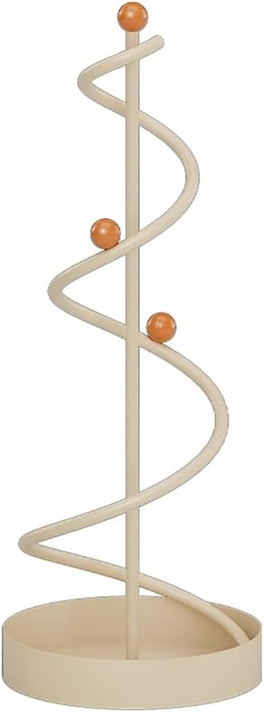 Metal Umbrella Stand for Entryway Indoor Use Home & Office Storage Stylish White Design and Functional Umbrella Holder for Entryway nization