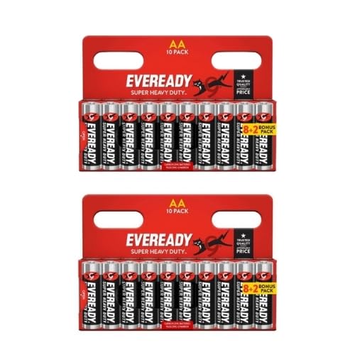 DSK Eveready AA Batteries | Long Lasting Power for Remote Controls, Toys, Clocks, Torches & Household Devices | Pack of 20