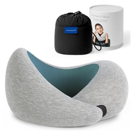 Ostrichpillow Go - Cuscino da viaggio di lusso con memory foam