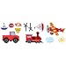 Creative Converting 12 Count "On The Go" Cutout Party Decorations