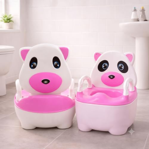 Image of Baby Potty Seat for 6 Months to 2 Years | Potty Training Chair with Removable Bowl | BPA Free Toddler Potty Chair with Backrest