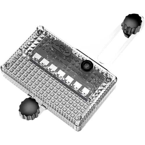 Marwey ���]�ԃz�C�[�����C�g 2�� �h�� �\�[���[ LED 30��ނ̃p�^�[���ύX �o�C�N�A�N�Z�T���[ �ȒP�Ȑݒu �G�R�t�� (2�z�C�[���n�u���C�g) [���s�A���i]