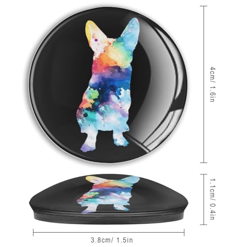 Aimant puissant en verre Corgi pour fixer vos notes sur tableau blanc - 3