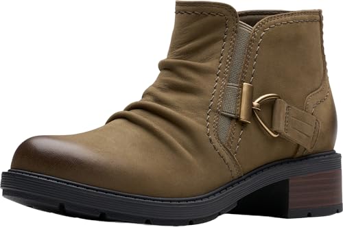Clarks Clarks Womens Hearth Clara Slate Nubuck 8.5 Wide