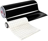 ORACAL 651 Black Gloss Vinyl – Permanent Vinyl for Stickers, Signs, Decals, Labels & Crafting Projects (24