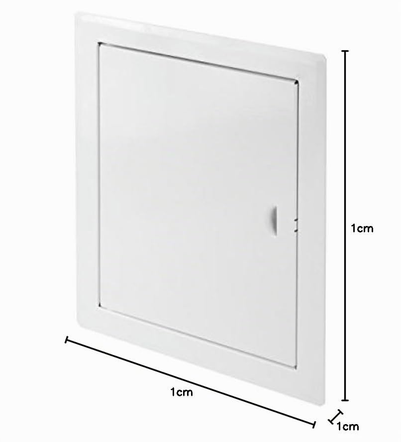x, acciaio legato, bianco, 500 mm x 500 mm