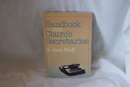Handbook for Church Secretaries 0687165644 Book Cover