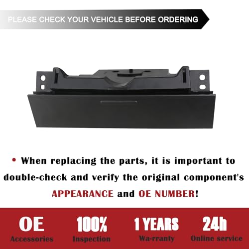 TQPONLY Dashboard Cup Holder Insert Ash Tray Black Compatible with 2004-2008 Ford F150 Accessories Replacement 6L3Z-1504810-AA
