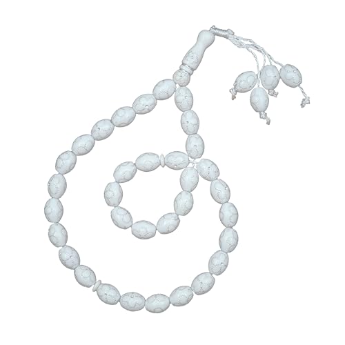 Tasbih ��^�z���C�g11x14mm �v���X�`�b�N���� �d�C���b�L �V���o�[�g�[�� �t�����[�f�U�C�� 33�J���b�g �F�� �f�B�N���r�[�Y, One-Size, �v���X�`�b�N, ��΂Ȃ��B