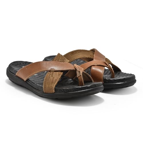Image of Woodland Men's Leather Slippers