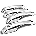 A-PADS 4 Chrome Door Handle Covers for Chrysler 300+C 2005-2010 / SEBRING 2007-2011 / TOWN & COUNTRY 2008-2016 / Jeep COMPASS 07-2012 - WITHOUT Passenger Keyhole