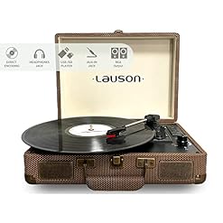 Lauson CL614 Tourne-Disque en Vinyle Vintage à 3 Vitesses Bluetooth avec Haut-parleurs Intégrés avec Lecteur USB/SD… - Les Beatles, Paul McCartney, John Lennon, RIngo Starr, George Harrison Lauson CL614 Tourne-Disque en Vinyle Vintage à 3 Vitesses Bluetooth avec Haut-parleurs Intégrés avec Lecteur USB/SD… – Image 3