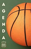  Agenda Escolar 2021-2022 baloncesto: Agendas 2021-2022 dia por pagina  Planificador diario para niñas y niños  Material escolar colegio secundaria estudiante  Portada basket ball