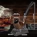 SEMKONT Tobacco Pipe Set, Including Pipe Stand and Pipe Storage Bag and other Accessories