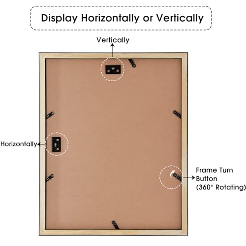 Golden State Art, 11x14 Black Wood Picture Frame - White Mat for 5x7 and 4x6 Photos - Real Glass, Sawtooth Hanger, Swivel Tabs - Wall Mounting - Great for Posters, Weddings, and Engagements by Golden State Art - Used condition - Image 5