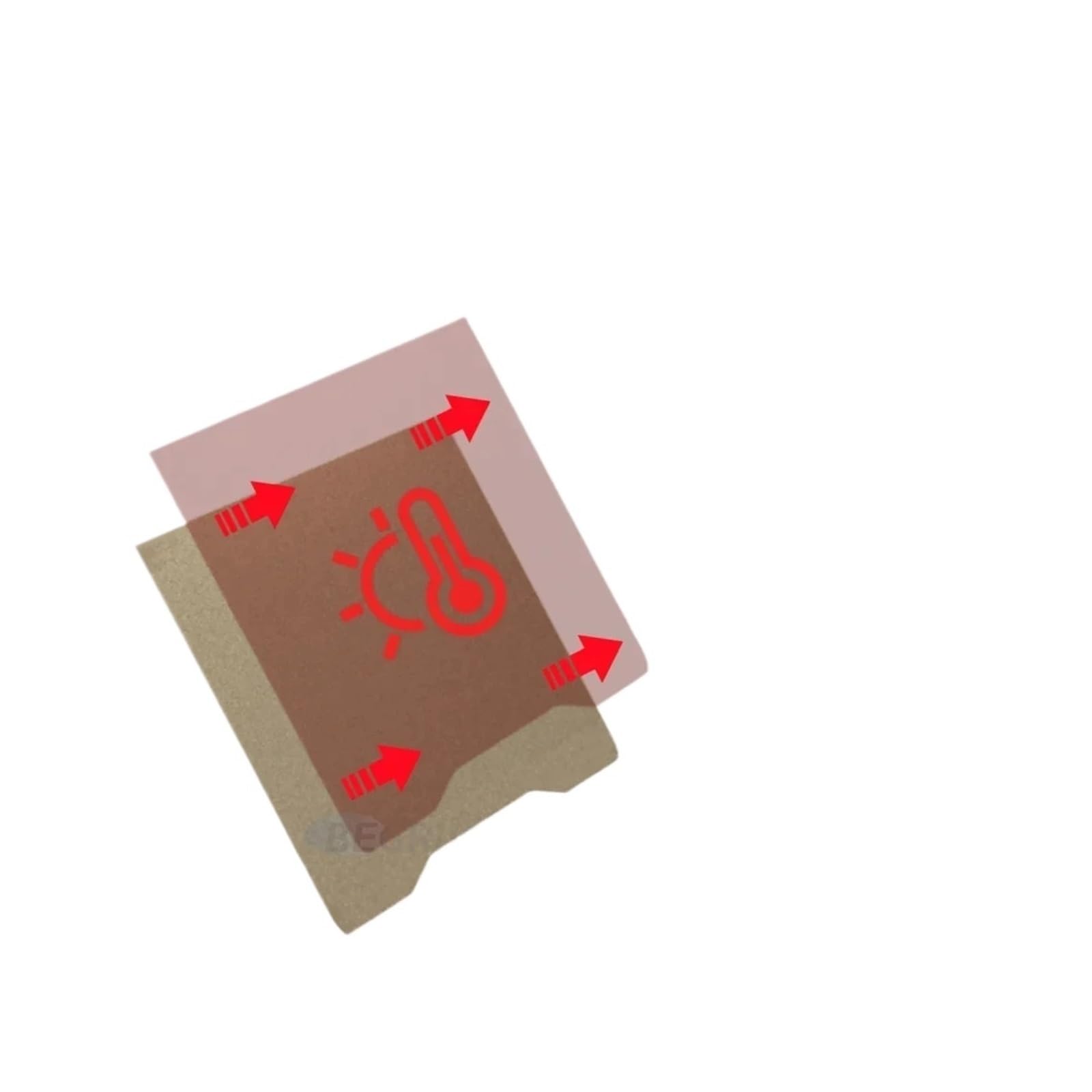 Płyta Konstrukcyjna Dwustronna Blacha Stalowa Sprężynowa Na Zimno Do Drukarki 3D(Stars-Flake,310x325mm)