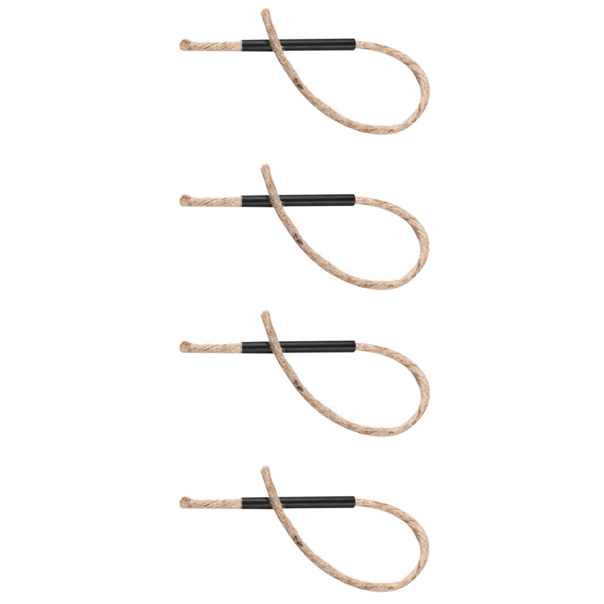 LIOOBO 4-Pack Rope Survival Wick Cord for Camping Hiking Outdoor Matches Ropes