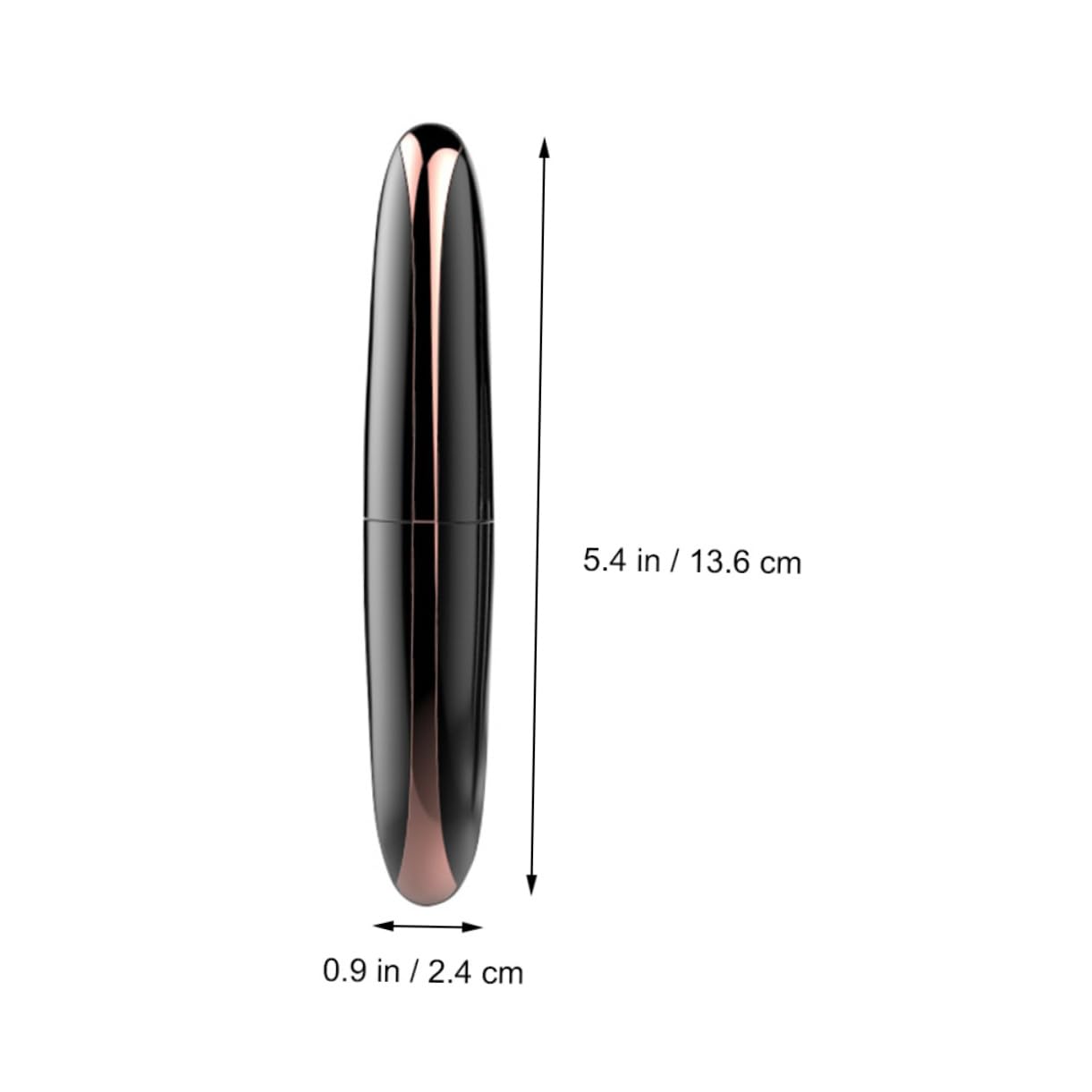 Piegaciglia Elettrico Ricaricabile 450 Mah in Abs Nero