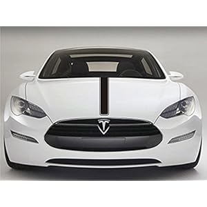 Indigos UG M209-1 Viper strepen, 400 cm x 20 cm, met contour, met overbrengfolie, tuning, carstyling, viper, racestrepen matt zwart