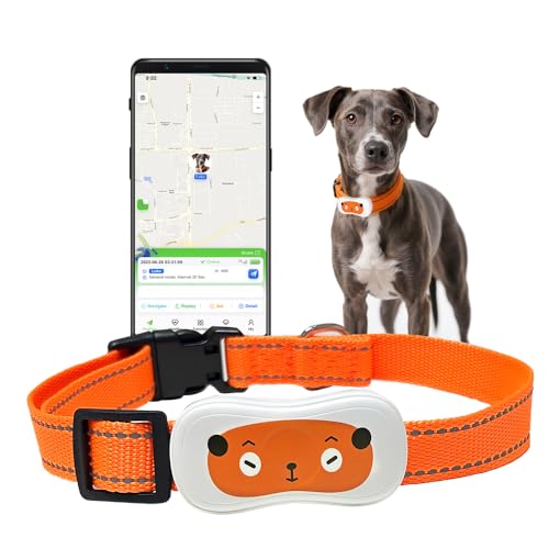 Smart Dog GPS Tracker,Live Pet Tracker with Virtual Fence Dog